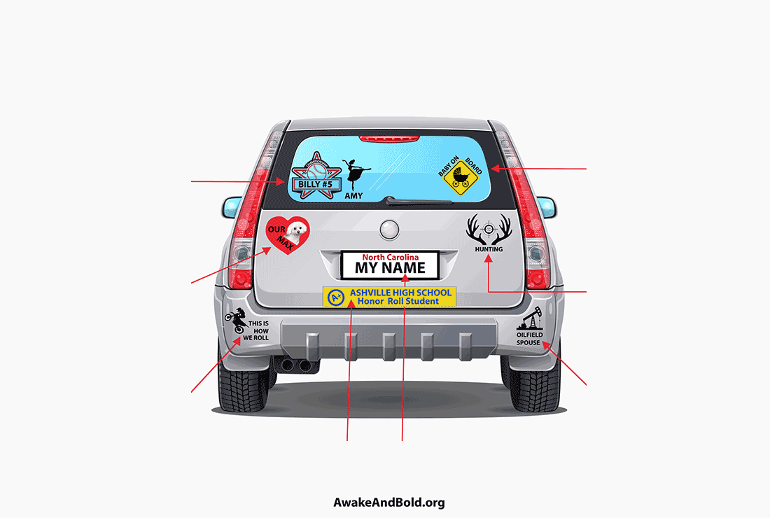 Car Sticker safety